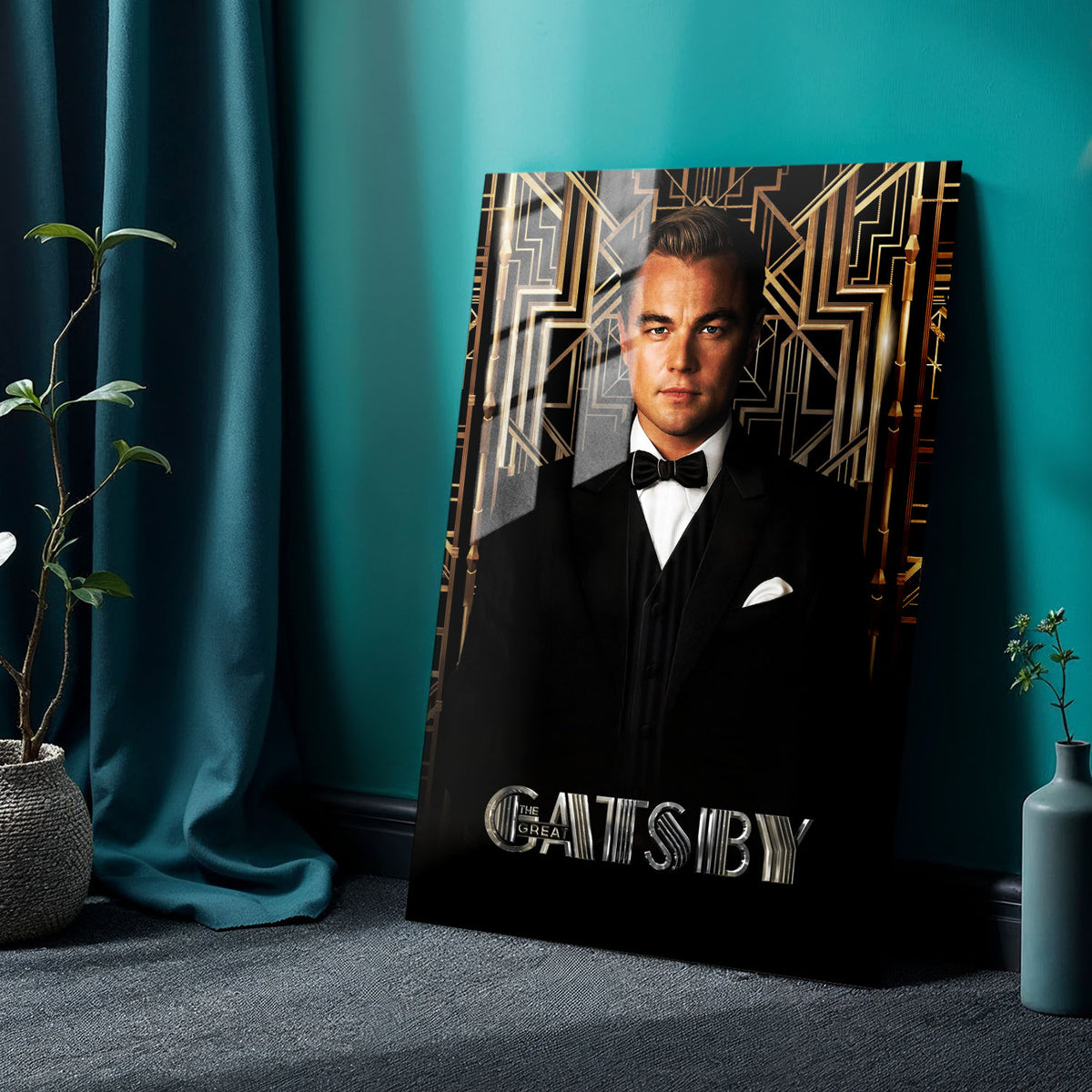 Flex Designs Metal Poster The Great Gatsby 24 x 36" Home Goods - Movie 2013 Movie Metal Poster