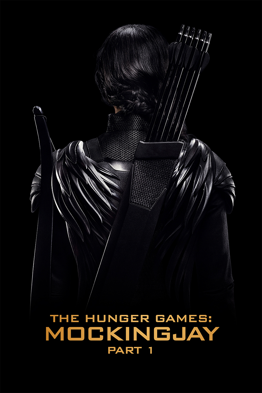 Flex Designs Metal Poster The Hunger Games Mockingjay Part 1 Katniss 11 x 17" Home Goods - Movie 2014 Movie Metal Poster