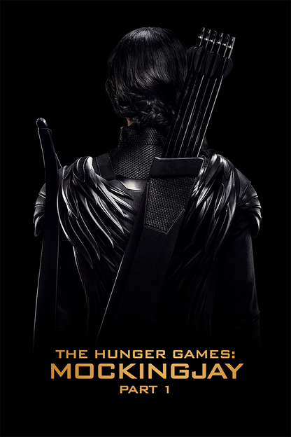 Flex Designs Metal Poster The Hunger Games Mockingjay Part 1 Katniss 11 x 17" Home Goods - Movie 2014 Movie Metal Poster