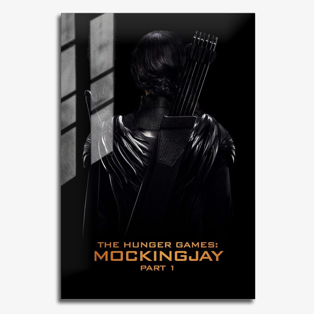 Flex Designs Metal Poster The Hunger Games Mockingjay Part 1 Katniss 11 x 17" Home Goods - Movie 2014 Movie Metal Poster