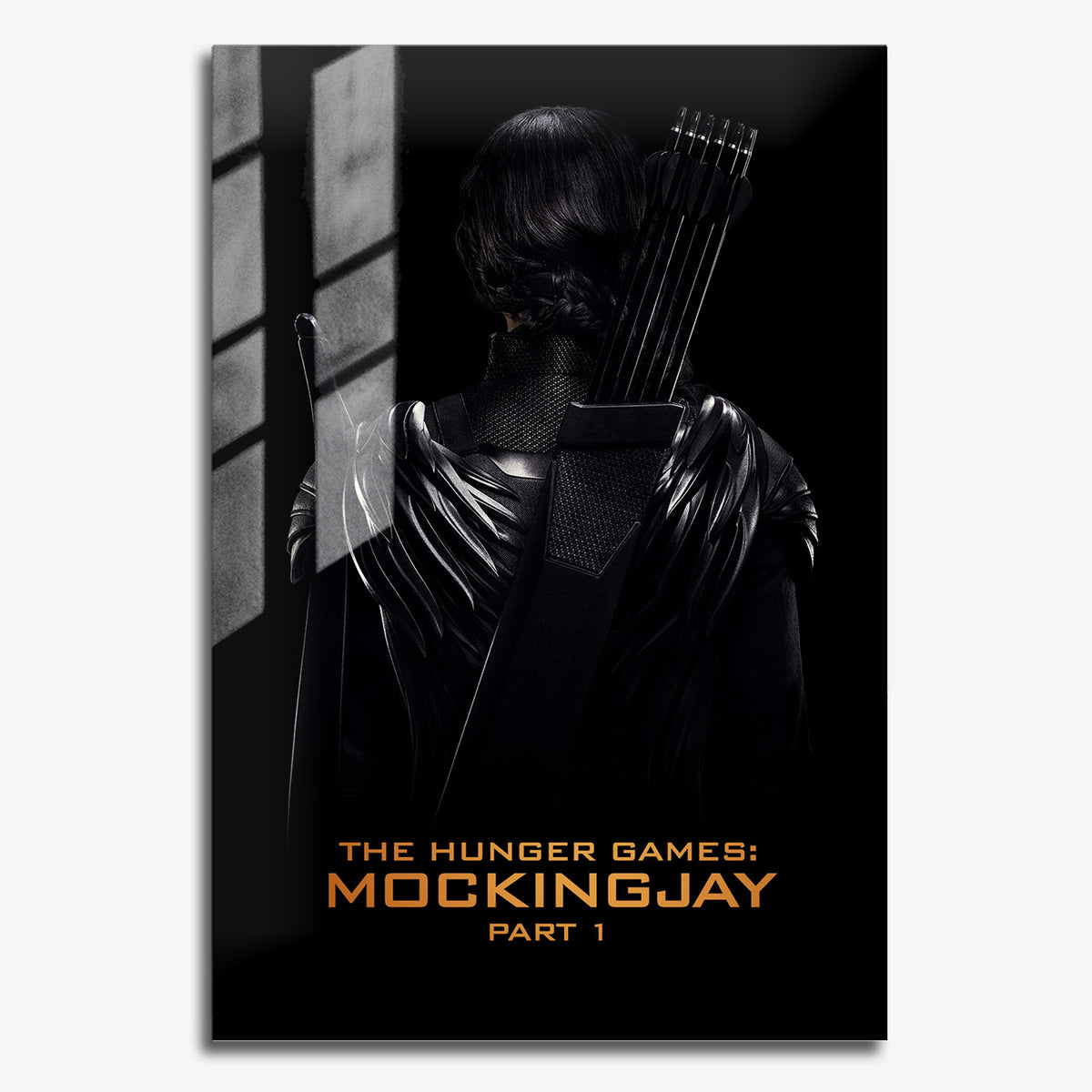 Flex Designs Metal Poster The Hunger Games Mockingjay Part 1 Katniss 11 x 17" Home Goods - Movie 2014 Movie Metal Poster