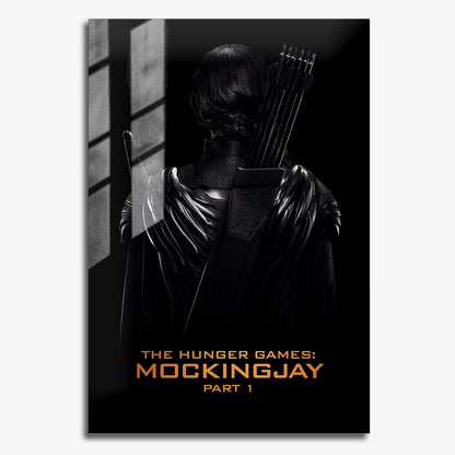 Flex Designs Metal Poster The Hunger Games Mockingjay Part 1 Katniss 11 x 17" Home Goods - Movie 2014 Movie Metal Poster