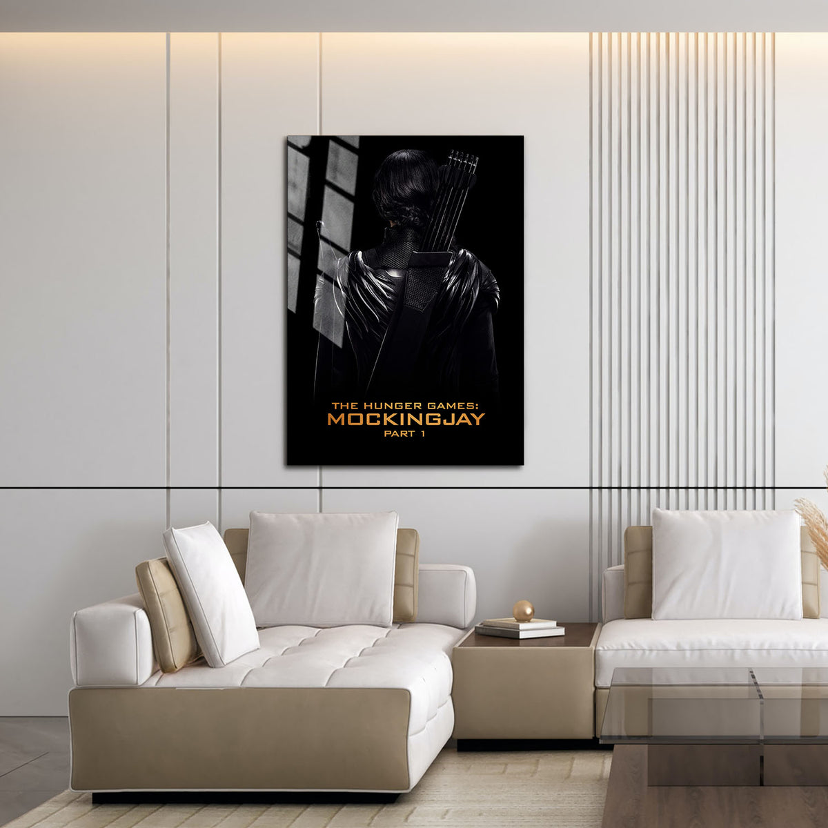 Flex Designs Metal Poster The Hunger Games Mockingjay Part 1 Katniss 16 x 24" Home Goods - Movie 2014 Movie Metal Poster