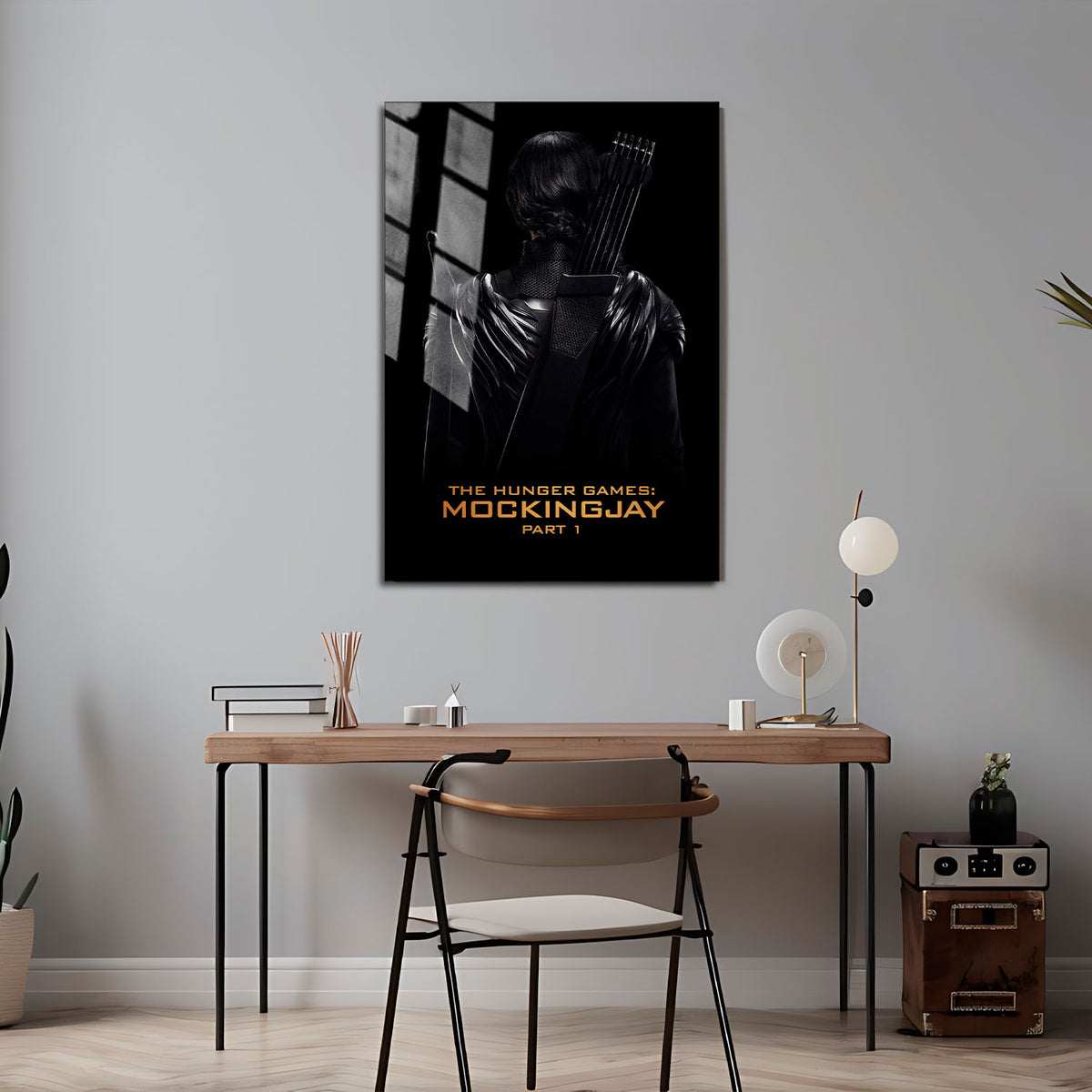 Flex Designs Metal Poster The Hunger Games Mockingjay Part 1 Katniss 5 x 7" Home Goods - Movie 2014 Movie Metal Poster