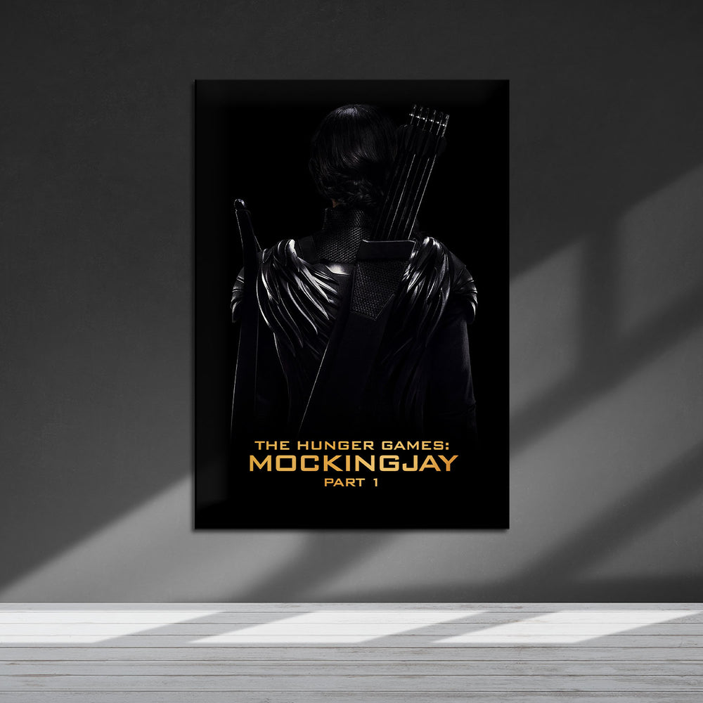 Flex Designs Metal Poster The Hunger Games Mockingjay Part 1 Katniss 5 x 7" Home Goods - Movie 2014 Movie Metal Poster