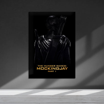 Flex Designs Metal Poster The Hunger Games Mockingjay Part 1 Katniss 5 x 7" Home Goods - Movie 2014 Movie Metal Poster