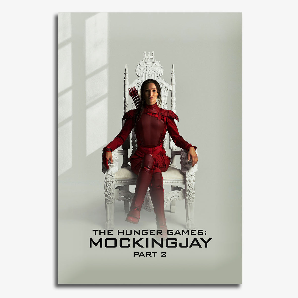 Flex Designs Metal Poster The Hunger Games Mockingjay Part 2 Katniss 11 x 17" Home Goods - Movie 2015 Movie Metal Poster