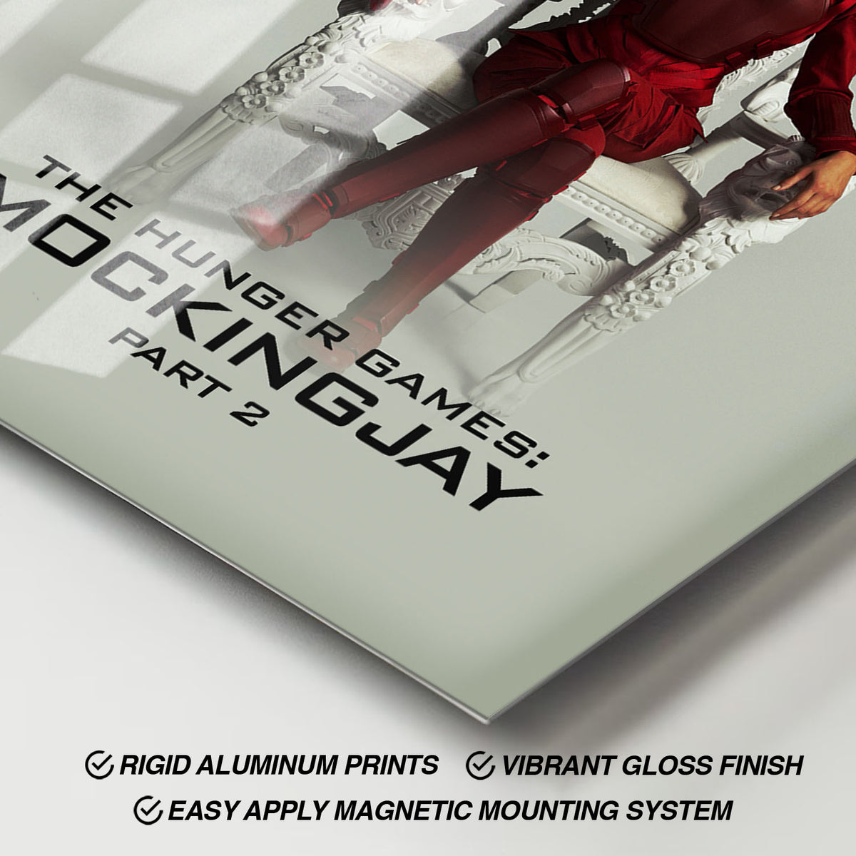 Flex Designs Metal Poster The Hunger Games Mockingjay Part 2 Katniss 11 x 17" Home Goods - Movie 2015 Movie Metal Poster