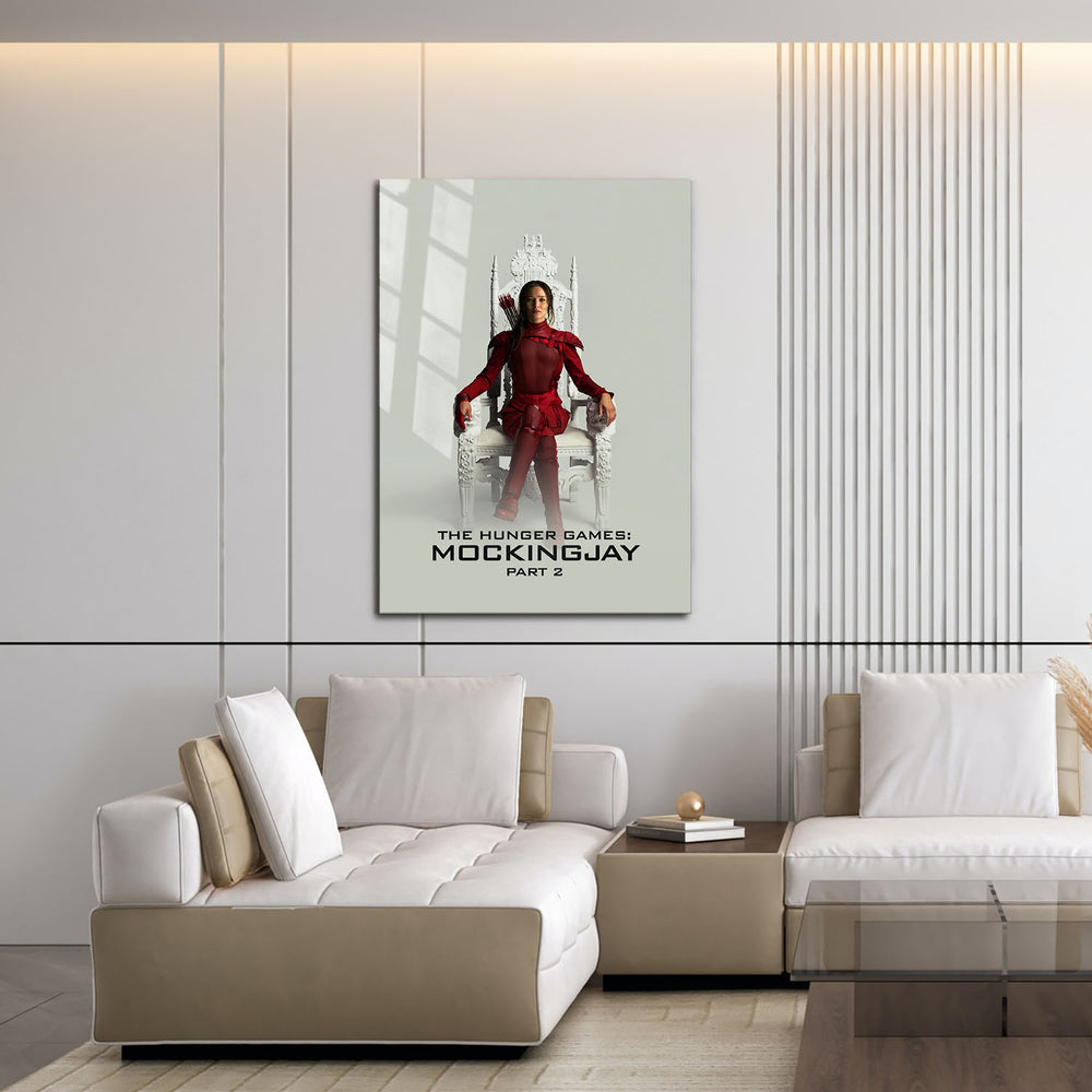 Flex Designs Metal Poster The Hunger Games Mockingjay Part 2 Katniss 16 x 24" Home Goods - Movie 2015 Movie Metal Poster