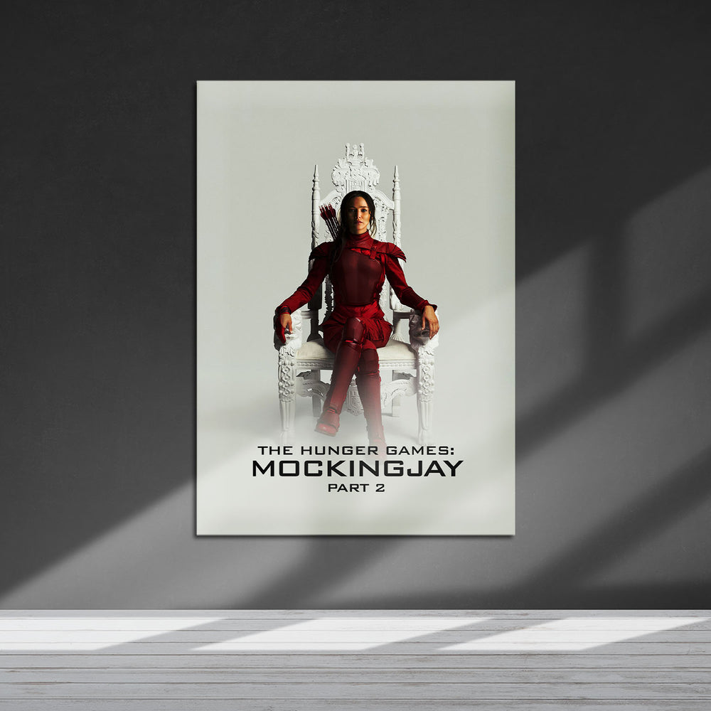 Flex Designs Metal Poster The Hunger Games Mockingjay Part 2 Katniss 5 x 7" Home Goods - Movie 2015 Movie Metal Poster