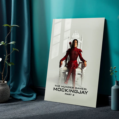 Flex Designs Metal Poster The Hunger Games Mockingjay Part 2 Katniss 24 x 36" Home Goods - Movie 2015 Movie Metal Poster