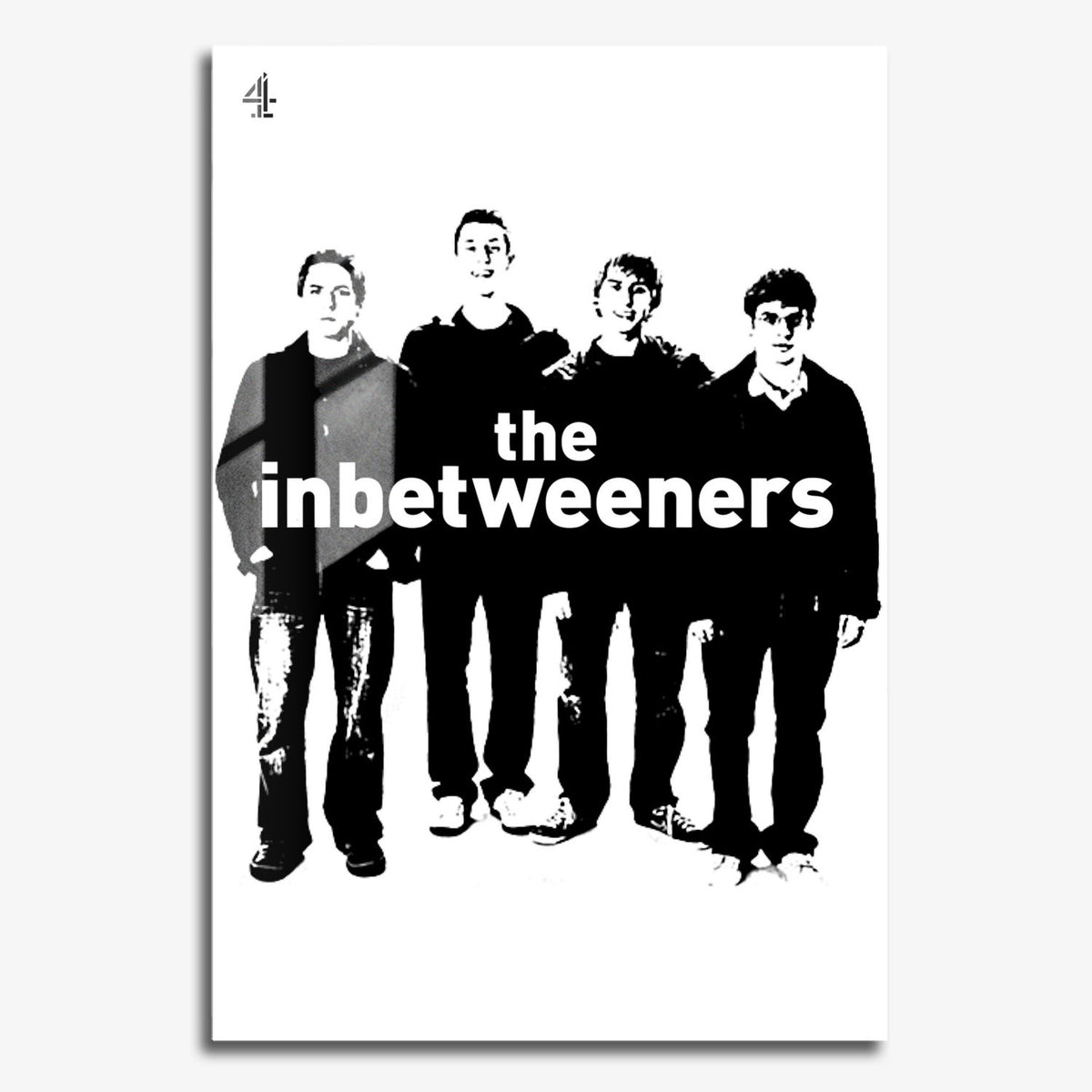 Flex Designs Metal Poster The Inbetweeners 11 x 17" Home Goods - TV Show 2008 TV Show Metal Poster