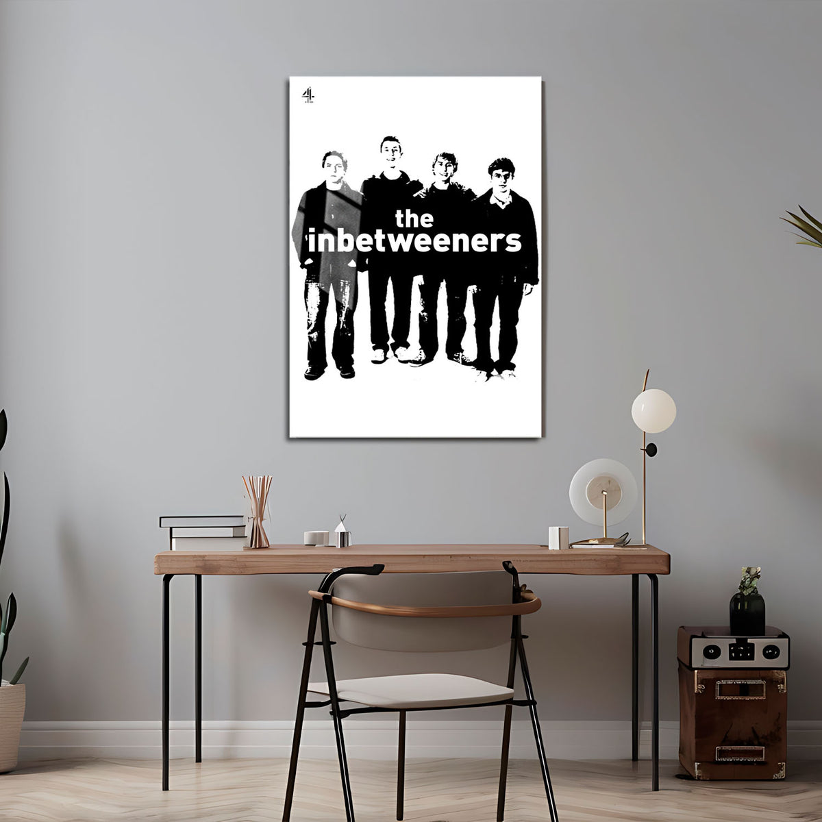 Flex Designs Metal Poster The Inbetweeners 5 x 7" Home Goods - TV Show 2008 TV Show Metal Poster