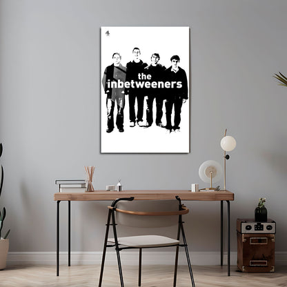 Flex Designs Metal Poster The Inbetweeners 5 x 7" Home Goods - TV Show 2008 TV Show Metal Poster