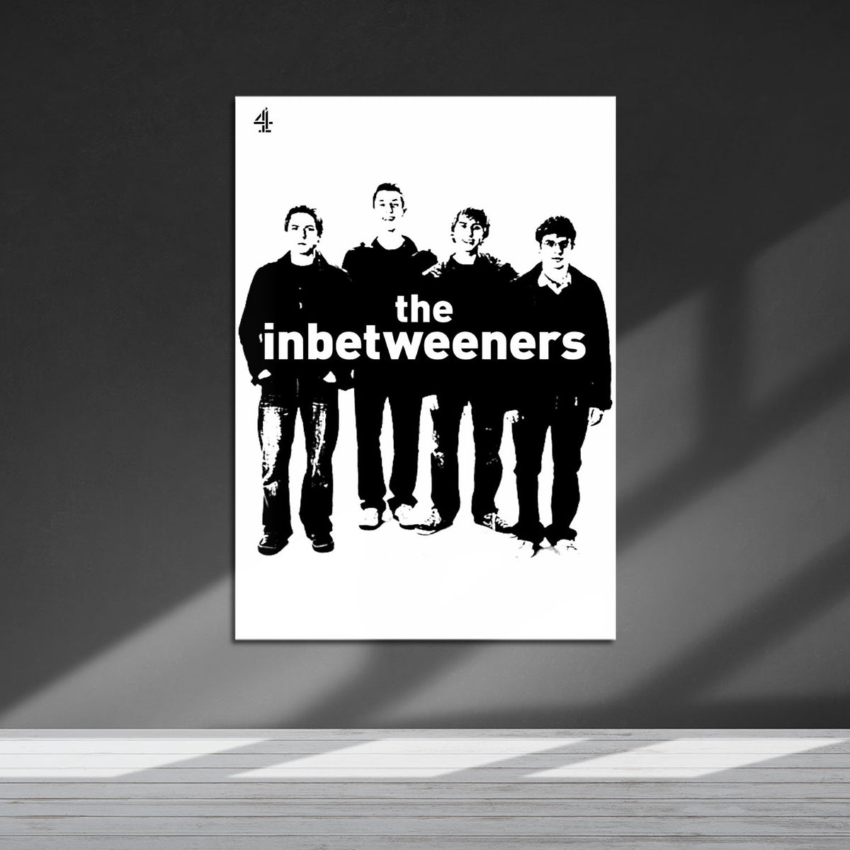 Flex Designs Metal Poster The Inbetweeners 5 x 7" Home Goods - TV Show 2008 TV Show Metal Poster