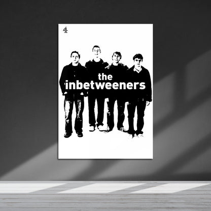Flex Designs Metal Poster The Inbetweeners 5 x 7" Home Goods - TV Show 2008 TV Show Metal Poster