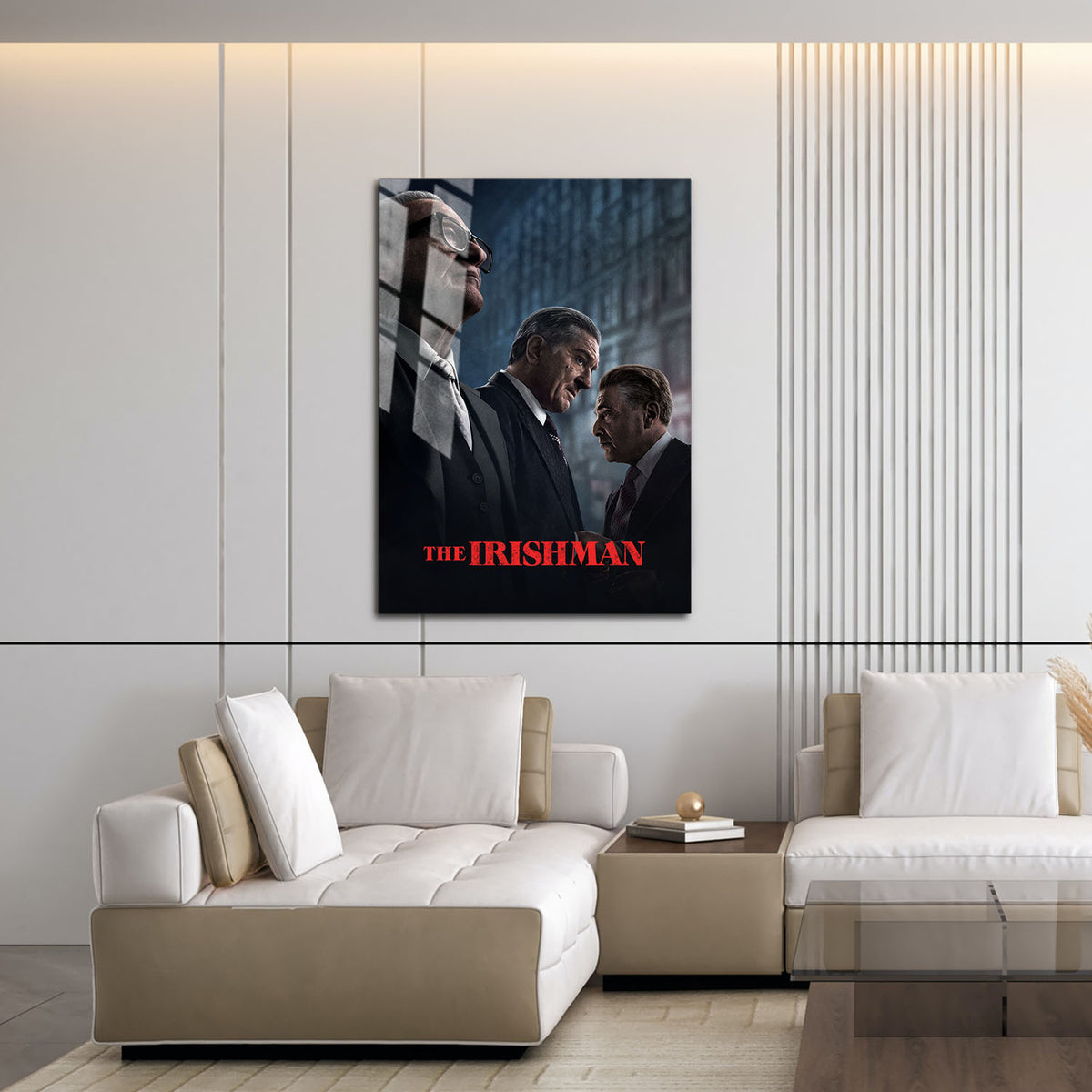 Flex Designs Metal Poster The Irishman Cinematic 16 x 24" Home Goods - Movie 2019 Movie Metal Poster