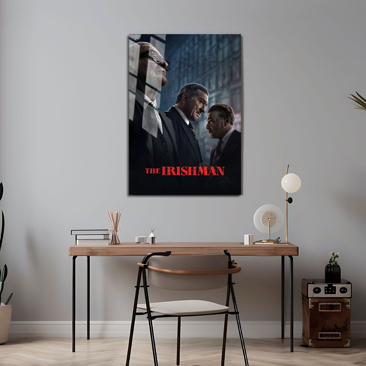 Flex Designs Metal Poster The Irishman Cinematic 5 x 7" Home Goods - Movie 2019 Movie Metal Poster