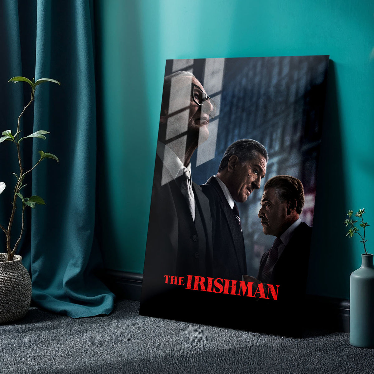 Flex Designs Metal Poster The Irishman Cinematic 24 x 36" Home Goods - Movie 2019 Movie Metal Poster
