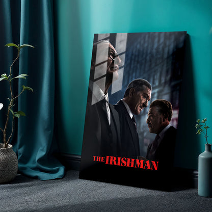 Flex Designs Metal Poster The Irishman Cinematic 24 x 36" Home Goods - Movie 2019 Movie Metal Poster