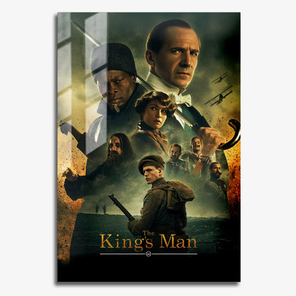 Flex Designs Metal Poster The Kings Man 11 x 17" Home Goods - Movie 2021 Movie Metal Poster