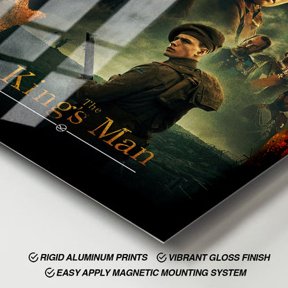 Flex Designs Metal Poster The Kings Man 11 x 17" Home Goods - Movie 2021 Movie Metal Poster
