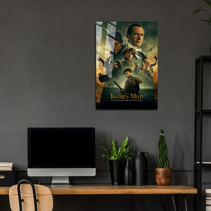 Flex Designs Metal Poster The Kings Man 24 x 36" Home Goods - Movie 2021 Movie Metal Poster