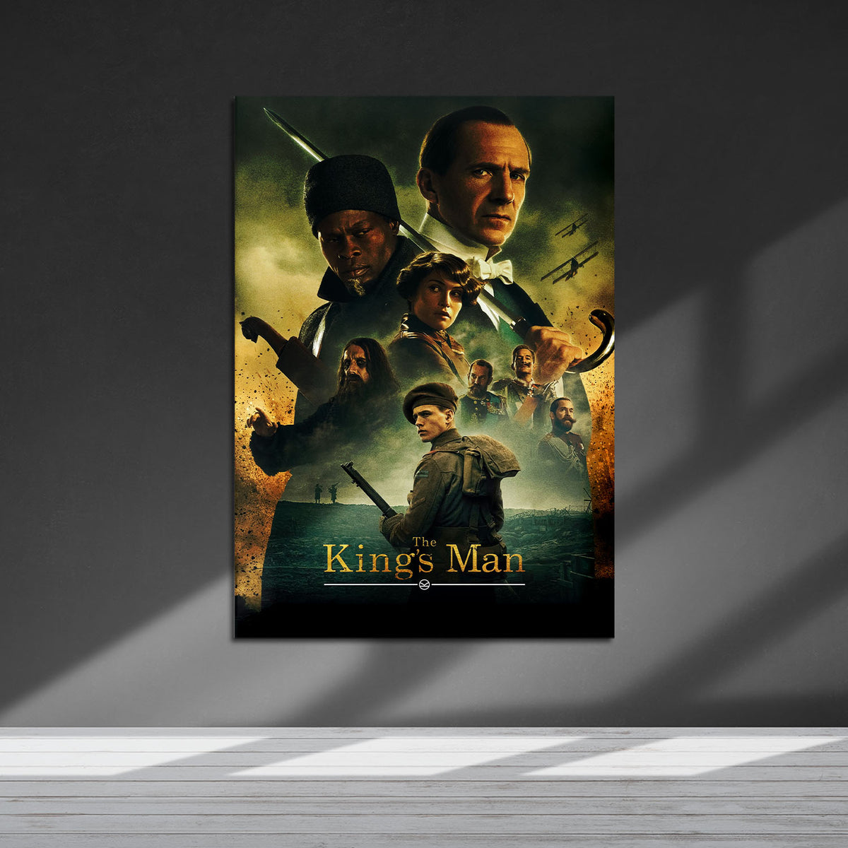 Flex Designs Metal Poster The Kings Man 5 x 7" Home Goods - Movie 2021 Movie Metal Poster