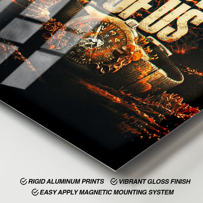 Flex Designs Metal Poster The Last of Us Final 11 x 17" Home Goods - TV Show 2023 TV Show Metal Poster