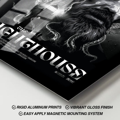 Flex Designs Metal Poster The Lighthouse 11 x 17" Home Goods - Movie 2019 Movie Metal Poster