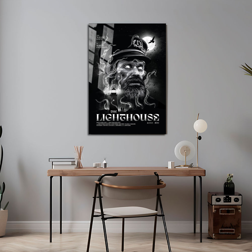 Flex Designs Metal Poster The Lighthouse 5 x 7" Home Goods - Movie 2019 Movie Metal Poster