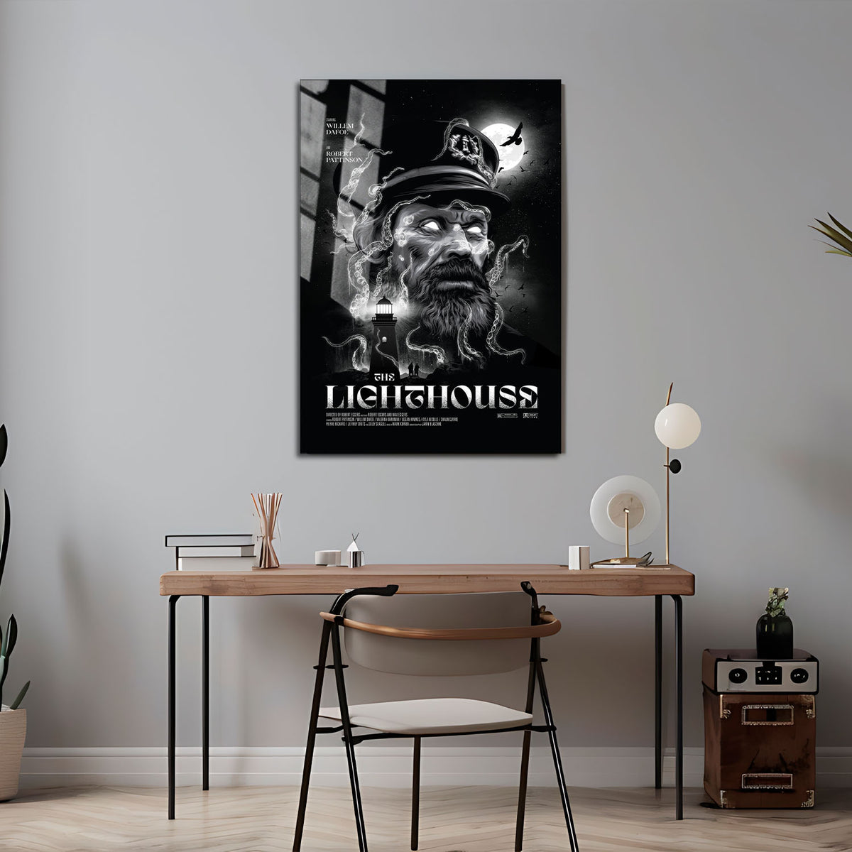 Flex Designs Metal Poster The Lighthouse 5 x 7" Home Goods - Movie 2019 Movie Metal Poster