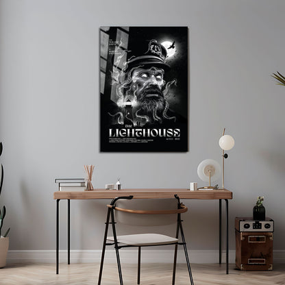 Flex Designs Metal Poster The Lighthouse 5 x 7" Home Goods - Movie 2019 Movie Metal Poster