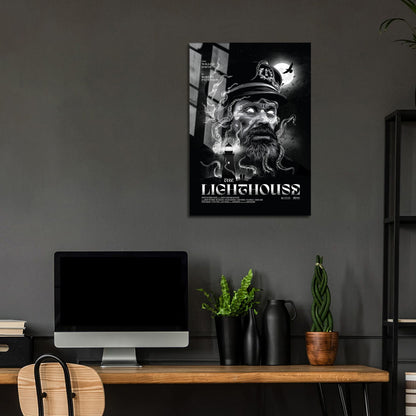 Flex Designs Metal Poster The Lighthouse 24 x 36" Home Goods - Movie 2019 Movie Metal Poster