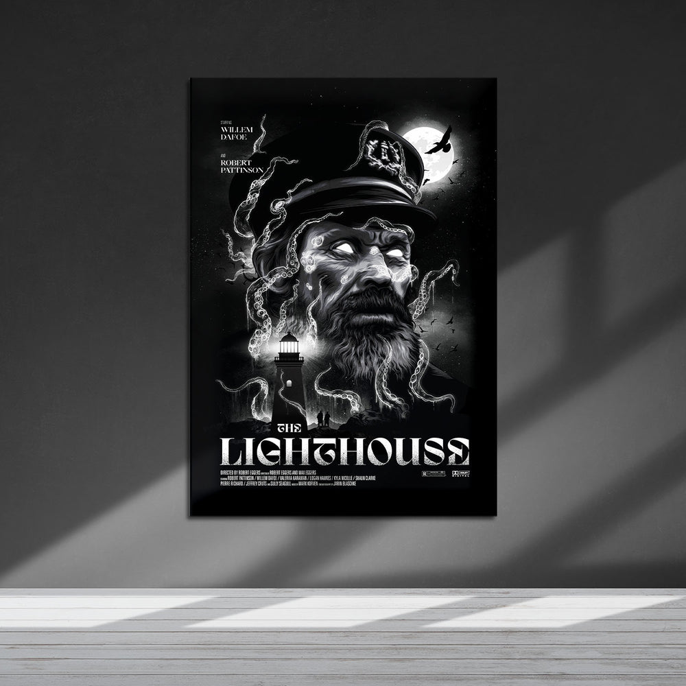 Flex Designs Metal Poster The Lighthouse 5 x 7" Home Goods - Movie 2019 Movie Metal Poster