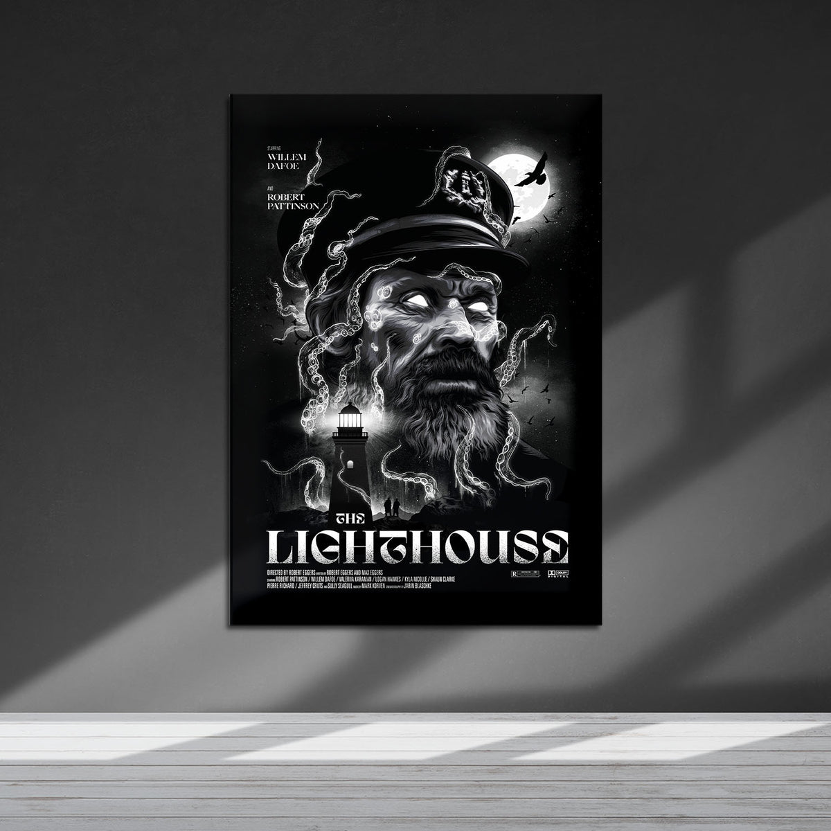 Flex Designs Metal Poster The Lighthouse 5 x 7" Home Goods - Movie 2019 Movie Metal Poster
