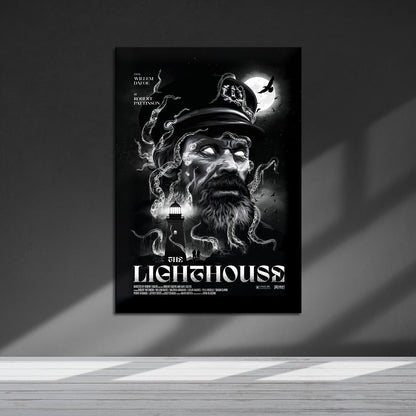 Flex Designs Metal Poster The Lighthouse 5 x 7" Home Goods - Movie 2019 Movie Metal Poster