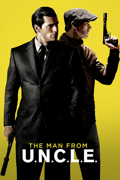 Flex Designs Metal Poster The Man from UNCLE 11 x 17" Home Goods - Movie 2015 Movie Metal Poster