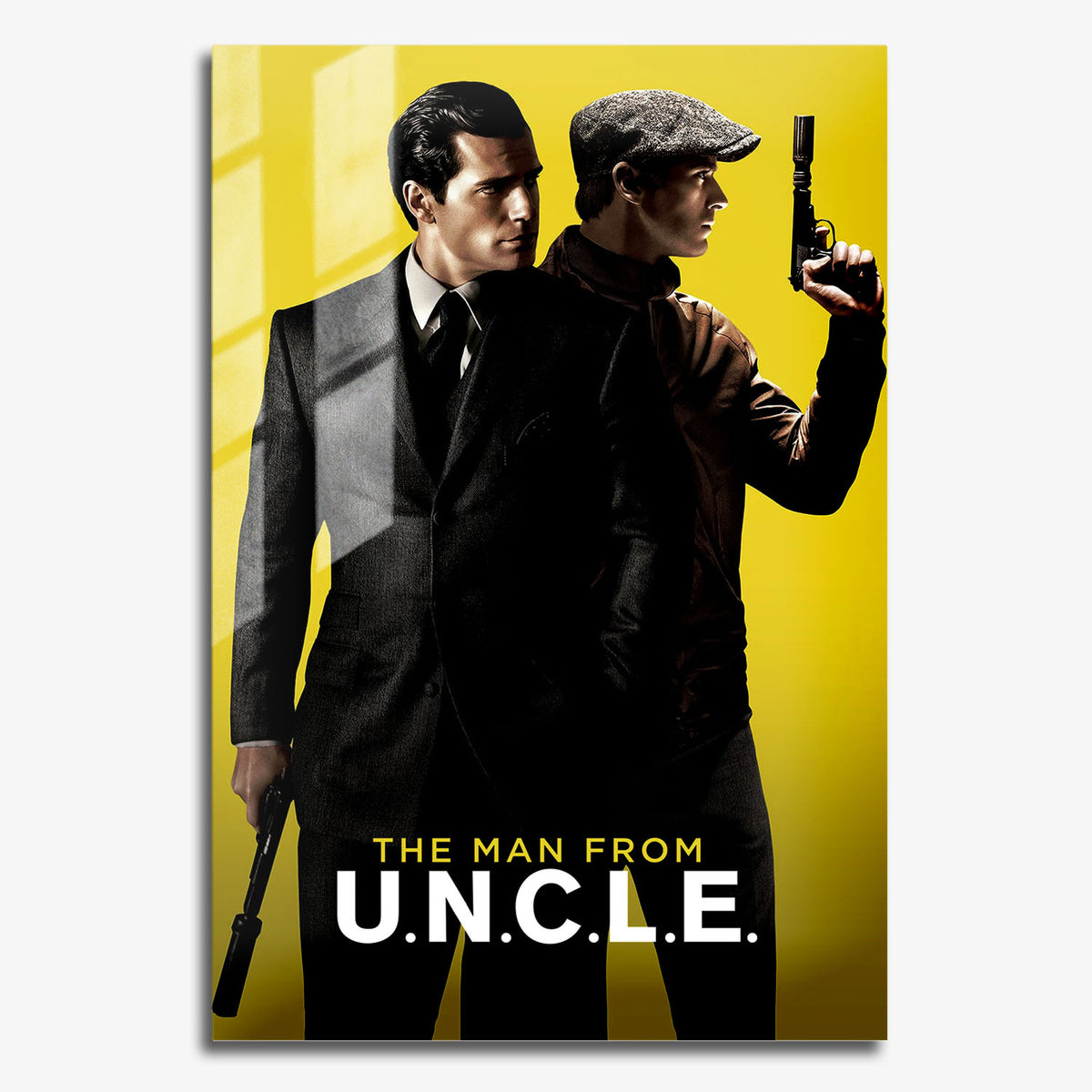 Flex Designs Metal Poster The Man from UNCLE 11 x 17" Home Goods - Movie 2015 Movie Metal Poster