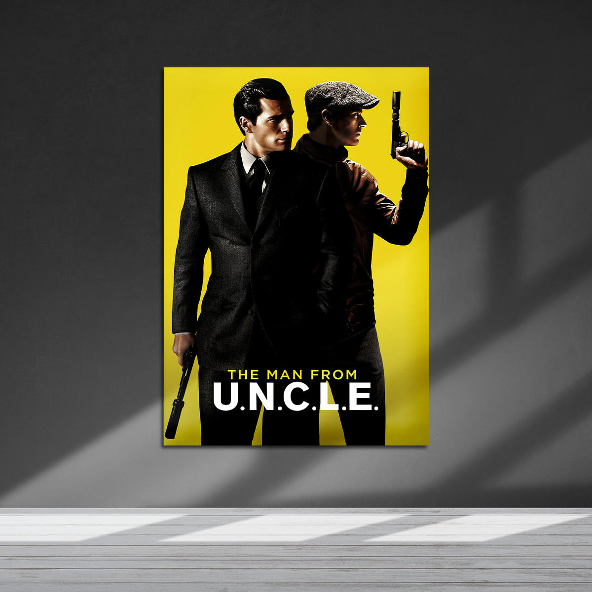 Flex Designs Metal Poster The Man from UNCLE 5 x 7" Home Goods - Movie 2015 Movie Metal Poster