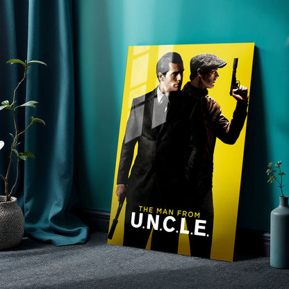 Flex Designs Metal Poster The Man from UNCLE 24 x 36" Home Goods - Movie 2015 Movie Metal Poster