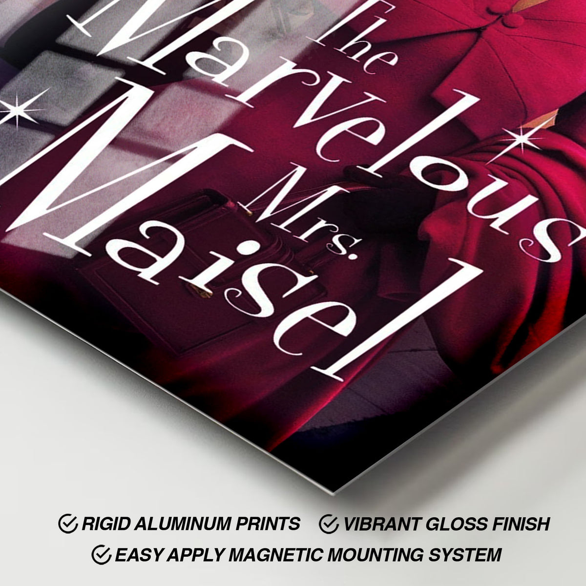 Flex Designs Metal Poster The Marvelous Mrs Maisel 11 x 17" Home Goods - TV Show 2017 TV Show Metal Poster