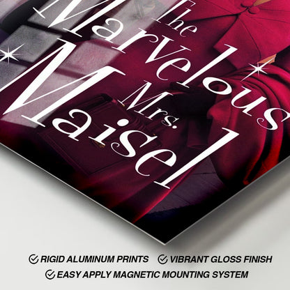 Flex Designs Metal Poster The Marvelous Mrs Maisel 11 x 17" Home Goods - TV Show 2017 TV Show Metal Poster