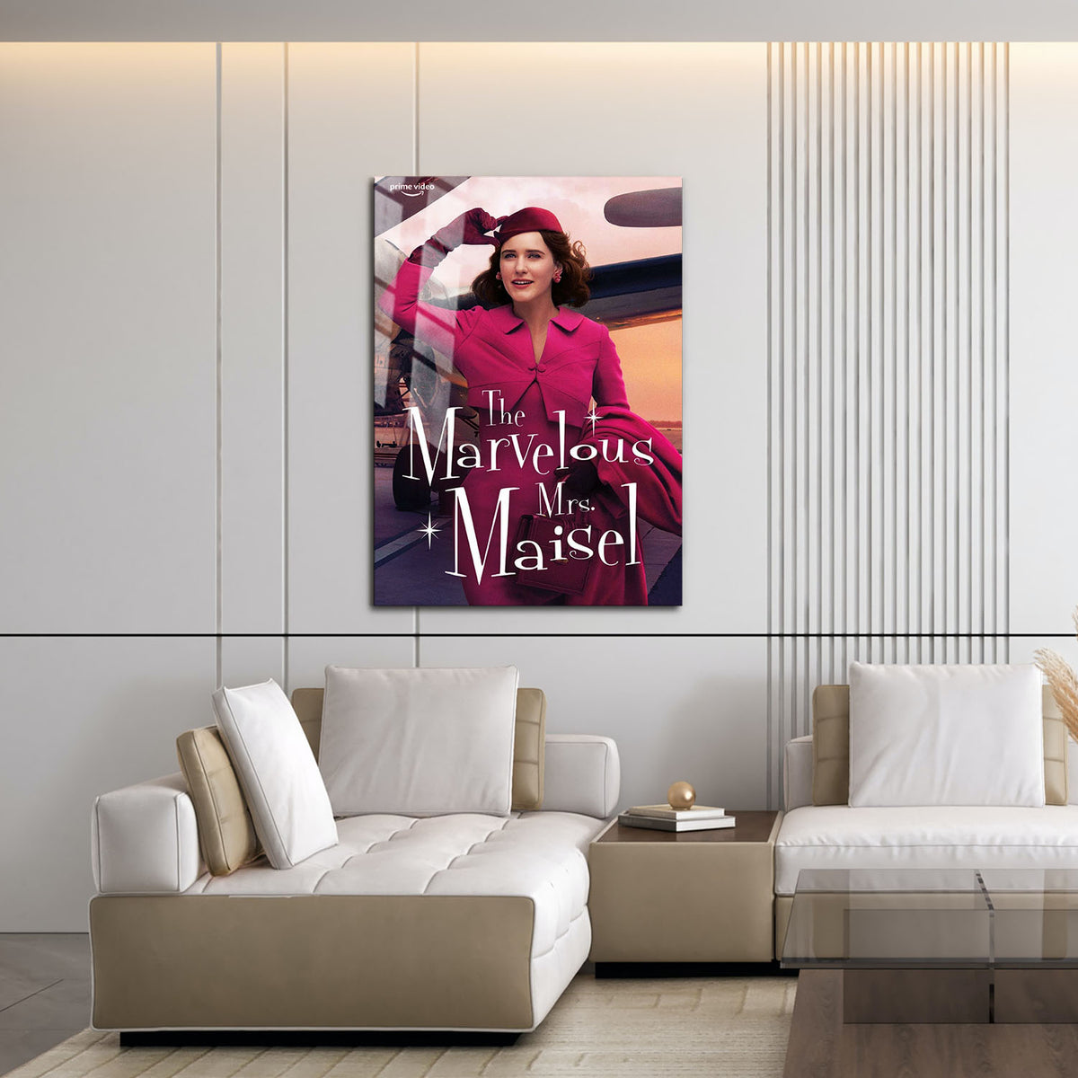 Flex Designs Metal Poster The Marvelous Mrs Maisel 16 x 24" Home Goods - TV Show 2017 TV Show Metal Poster