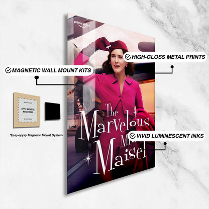 Flex Designs Metal Poster The Marvelous Mrs Maisel 16 x 24" Home Goods - TV Show 2017 TV Show Metal Poster