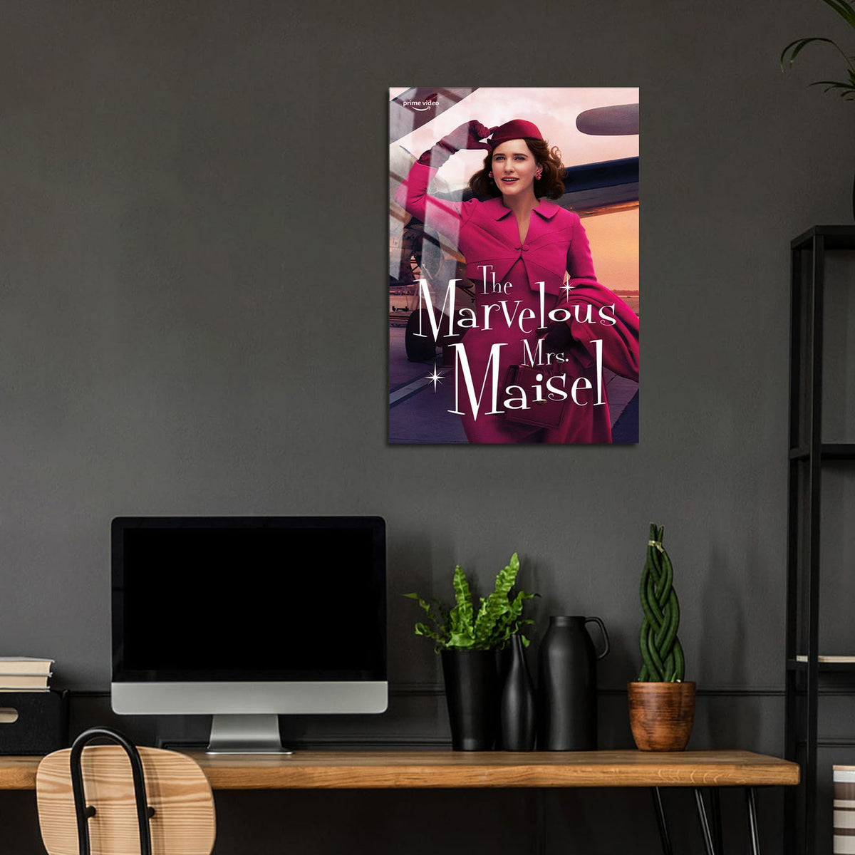 Flex Designs Metal Poster The Marvelous Mrs Maisel 24 x 36" Home Goods - TV Show 2017 TV Show Metal Poster