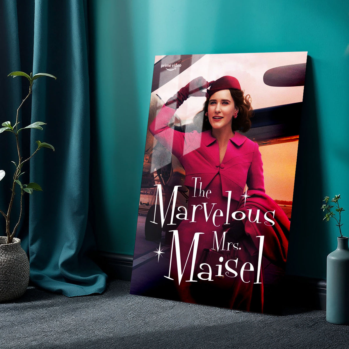Flex Designs Metal Poster The Marvelous Mrs Maisel 24 x 36" Home Goods - TV Show 2017 TV Show Metal Poster
