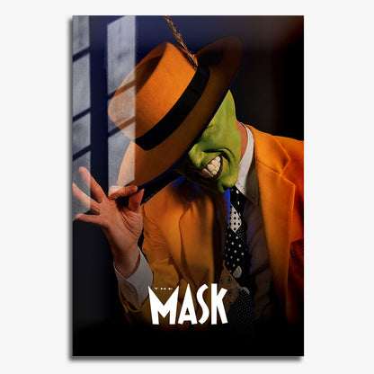 Flex Designs Metal Poster The Mask 11 x 17" Home Goods - Movie 1994 Movie Metal Poster