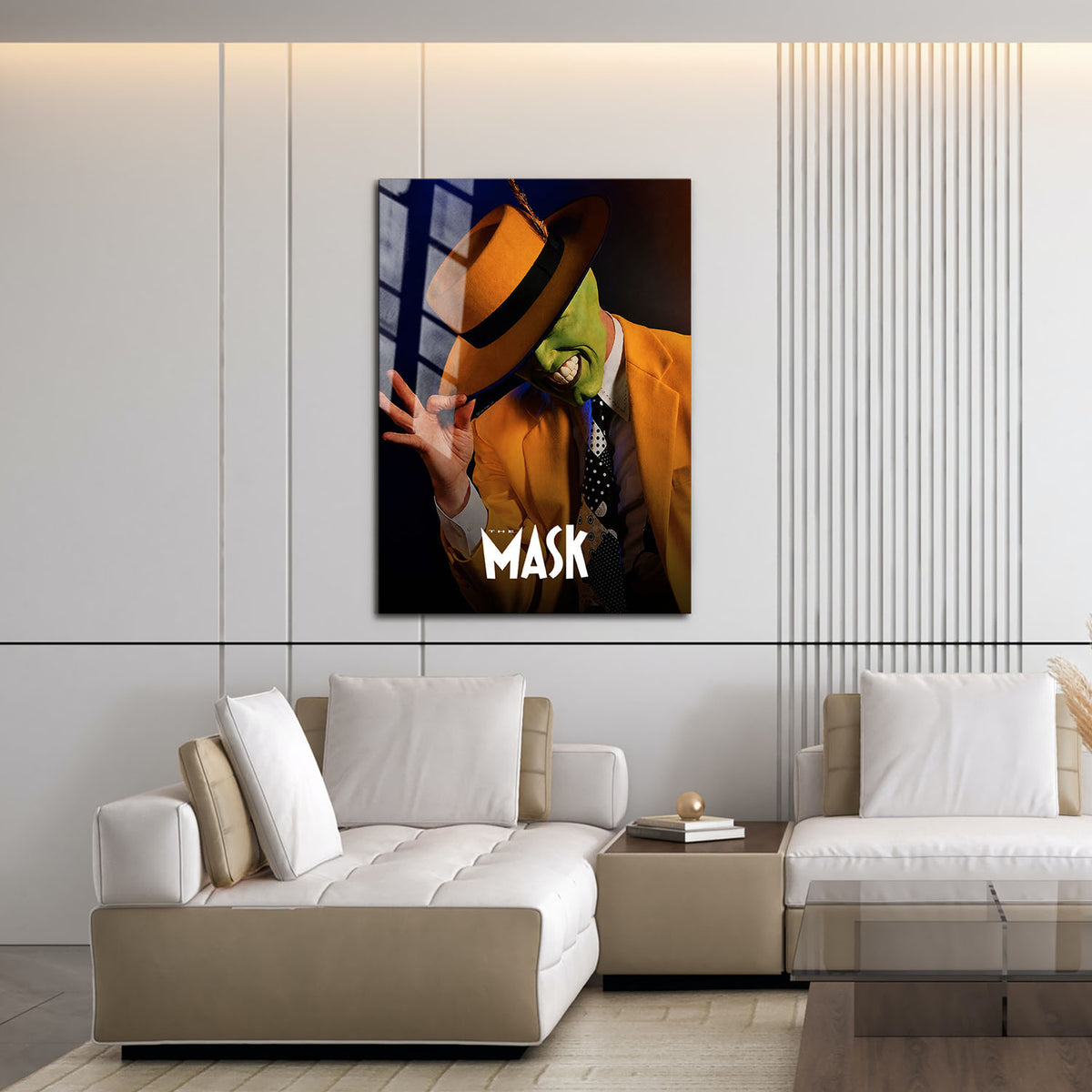 Flex Designs Metal Poster The Mask 16 x 24" Home Goods - Movie 1994 Movie Metal Poster