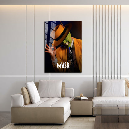 Flex Designs Metal Poster The Mask 16 x 24" Home Goods - Movie 1994 Movie Metal Poster